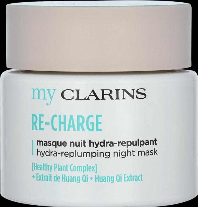 Actual product image Clarins Re-Charge Hydra-Replumping Night Mask (50 ml)