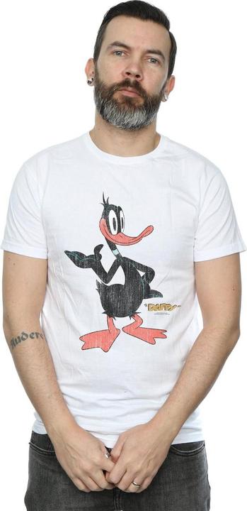 Produktbild Looney Tunes Daffy Duck Distressed TShirt (4XL)