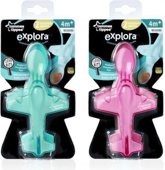 Actual product image Tommee Tippee Airplane Spoons