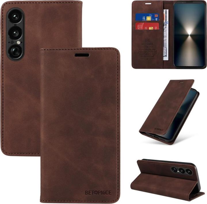 Image du produit Cover-Discount Sony Xperia 1 VII - Vintage Flip Case (Sony Xperia 1 VI)