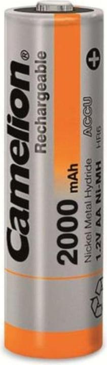 Produktbild Camelion NH-AA2000-BP2 Wiederaufladbarer Akku Nickel-Metallhydrid (NiMH) (2 Stk., AA, 2000 mAh)