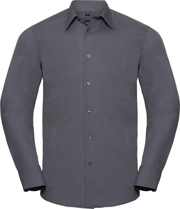 Produktbild Russell Polycotton Pflegeleichtes Langarmhemd Formal (4XL)
