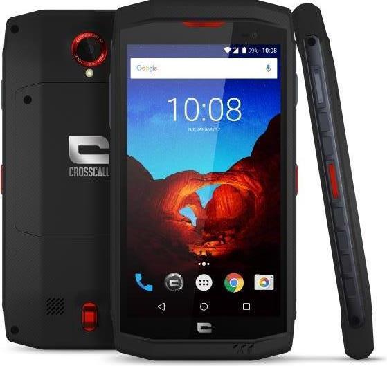 Crosscall Trekker X3 (32 GB, Black, Red, 5", Single SIM, 16 Mpx, 4G)