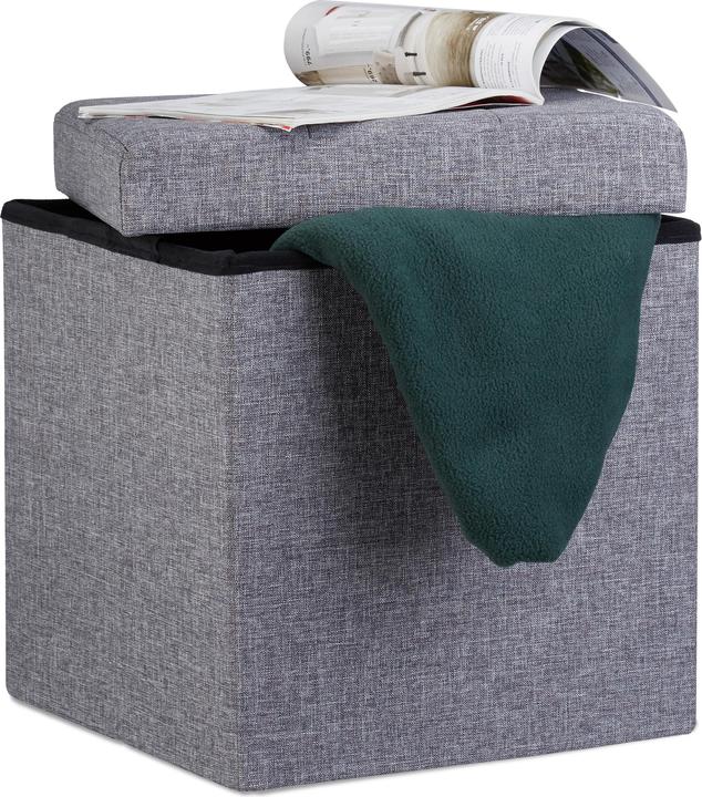 Relaxdays Faltbarer Sitzhocker