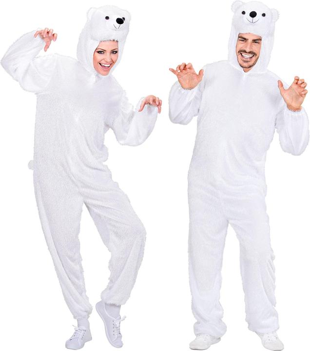 Produktbild Widmann Kostüm Plüsch Eisbär Kapuzen (XL)