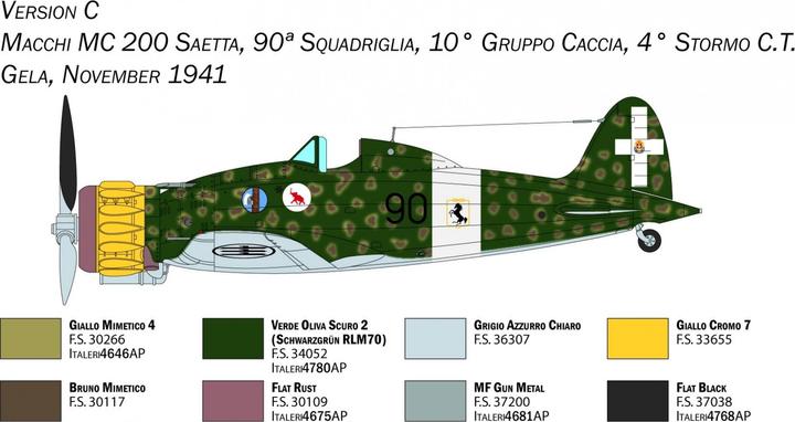 Image du produit 1:48 Macchi MC. 200 Série XXI-XXIII