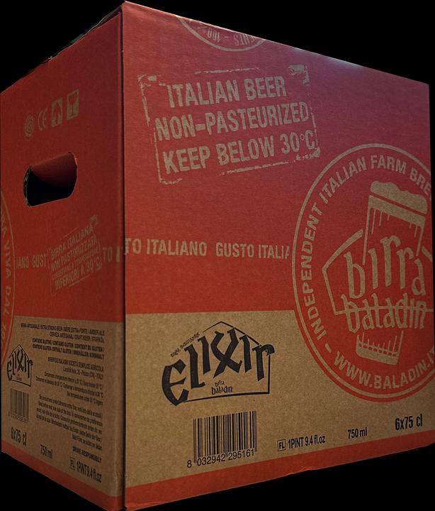 Actual product image Baladin Elixir 75cl (6 x 75 cl)