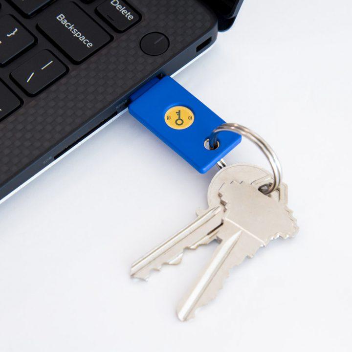 Actual product image Yubico Security Key NFC