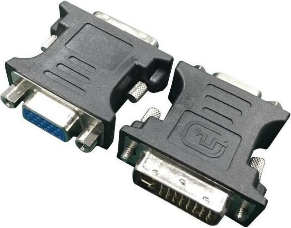 Produktbild Gembird Adapter DVI-A male to VGA 15-pin HD (3 rows) female, black (DVI, VGA, 4.20 cm)