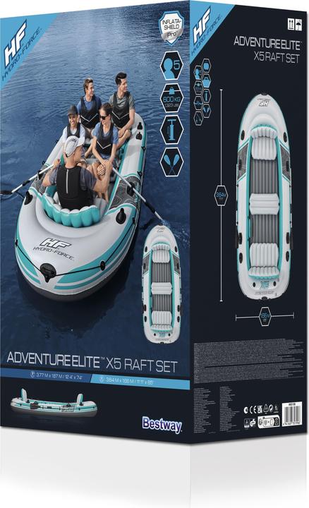 Actual product image Bestway Hydro-Force Adventure Elite X5 Set (364 cm, 5 pers.)