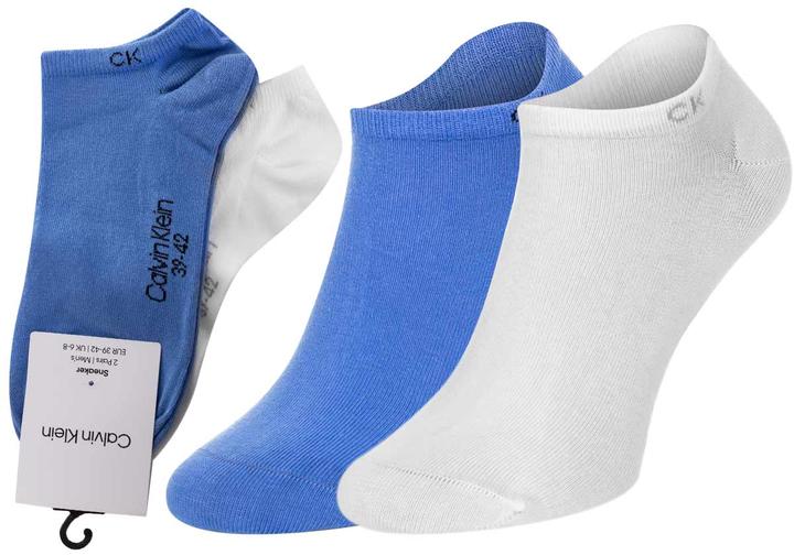 Calvin Klein 4 Paar Low Cut Sneaker Socken Herren Kurzsocke, Farbe:Blue, Socken & Strümpfe:39-42 (39 - 42)