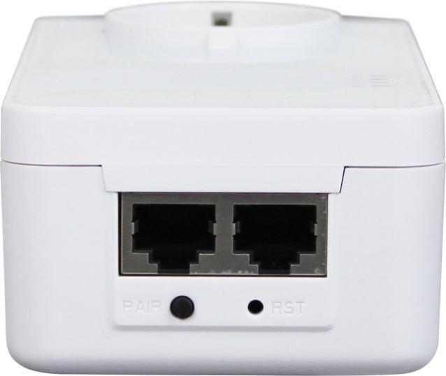 Produktbild Allnet Powerline 1200Mbit 2er Bundle Bridge RJ45 HomePlugV2 "SmartLink" Passtrough ALL1681205v2 (1200 Mbit/s)
