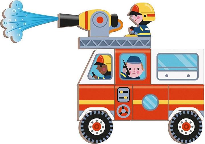 Produktbild Janod Magnetbuch Feuerwer (Deutsch)