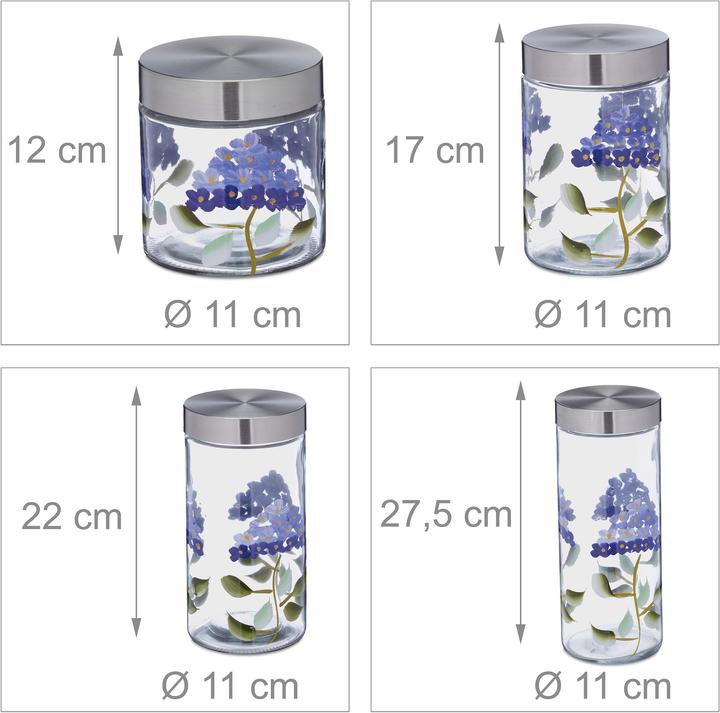 Image du produit Relaxdays bocaux-en-verre (2 l)