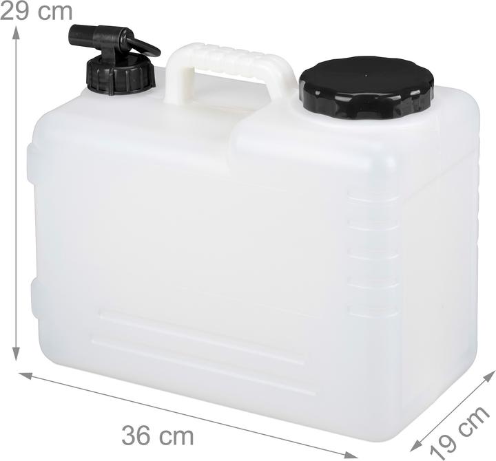 Produktbild Relaxdays Wasserkanister