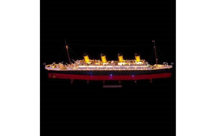 Actual product image Light my bricks LED light set for LEGO Titanic