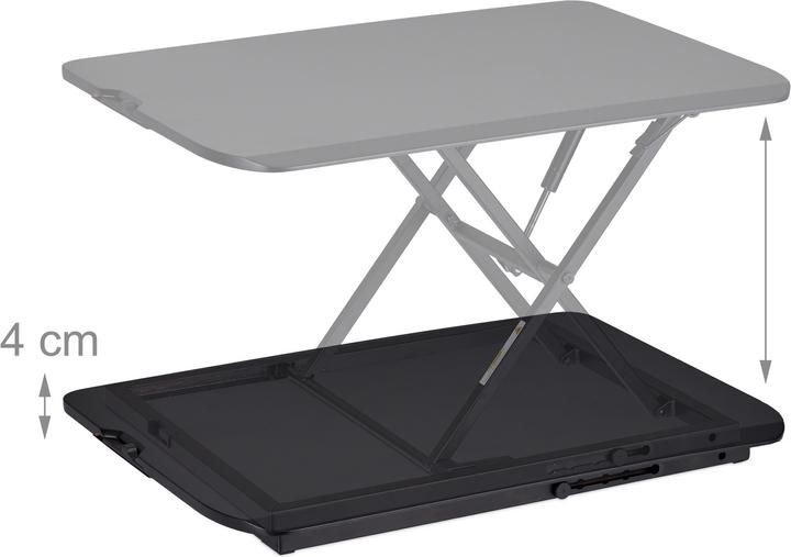 Image du produit Relaxdays Bureau assis-debout