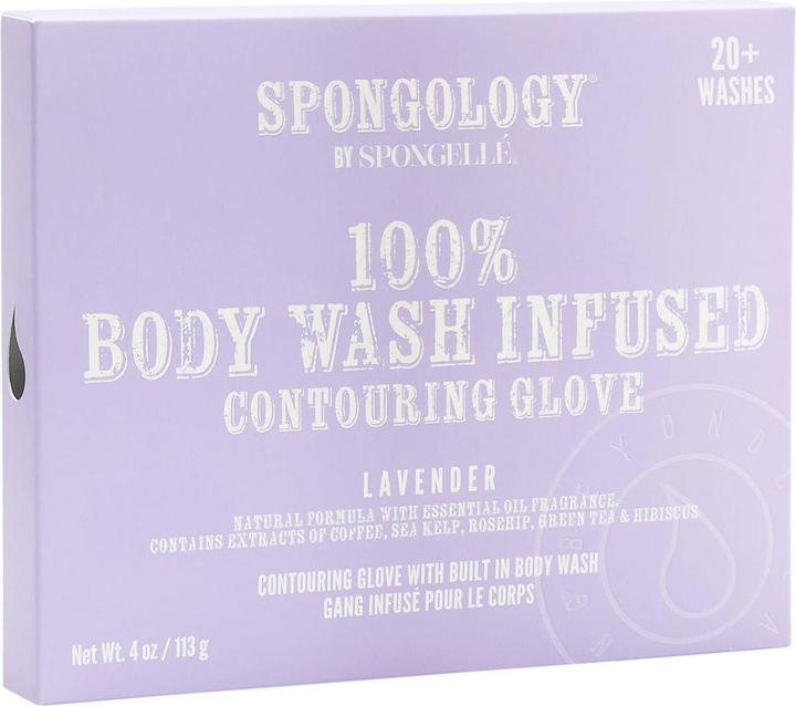 Actual product image Spongellé Contouring Glove - Lavender