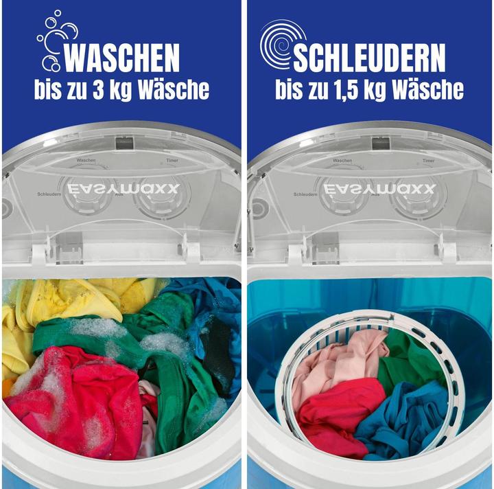 Image du produit Easymaxx Mini lave-linge 07475 (3 kg, Vers le haut)