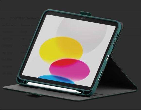 Produktbild Cygnett TEKVIEW IPAD A16 11 10.9 10TH GEN. DARK EMERALD (CY5431TEKVI)