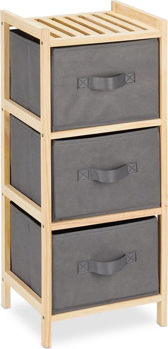 Productafbeelding Relaxdays Badkamerplank (28 x 25,5 x 65 cm)