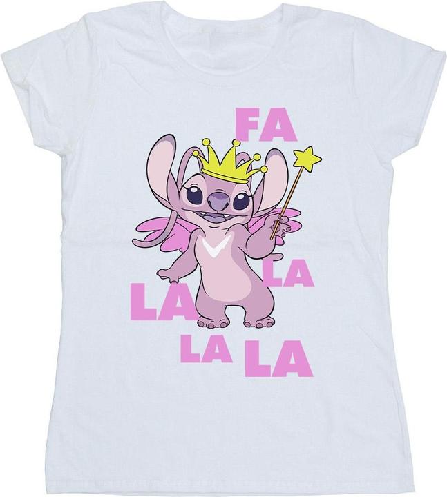Disney Lilo & Stitch Angel Fa La La TShirt (S)