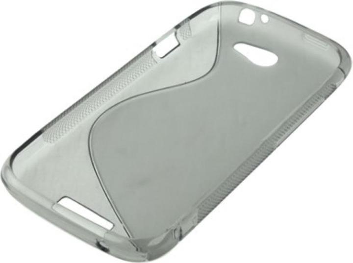 Produktbild König Design Schutzhülle Case Hülle für HTC One S Z520e Grau (HTC One S)
