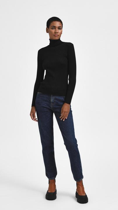 Produktbild Selected Femme Gerippter Rollkragenpullover (XL)