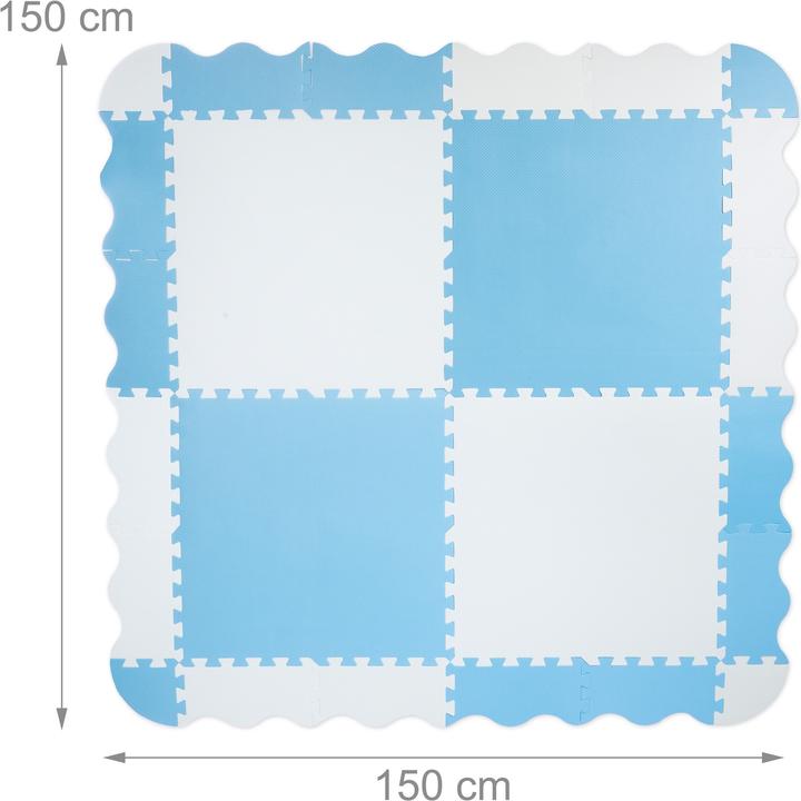 Produktbild Relaxdays Puzzlematte (150 x 150 x 1 cm)