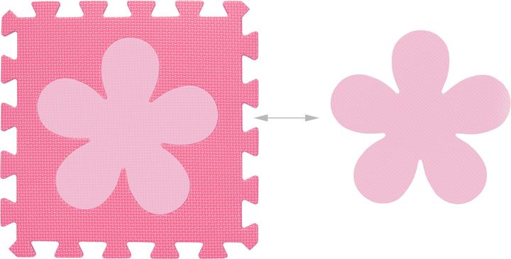 Actual product image Relaxdays playmat (91.5 x 91.5 x 1 cm)