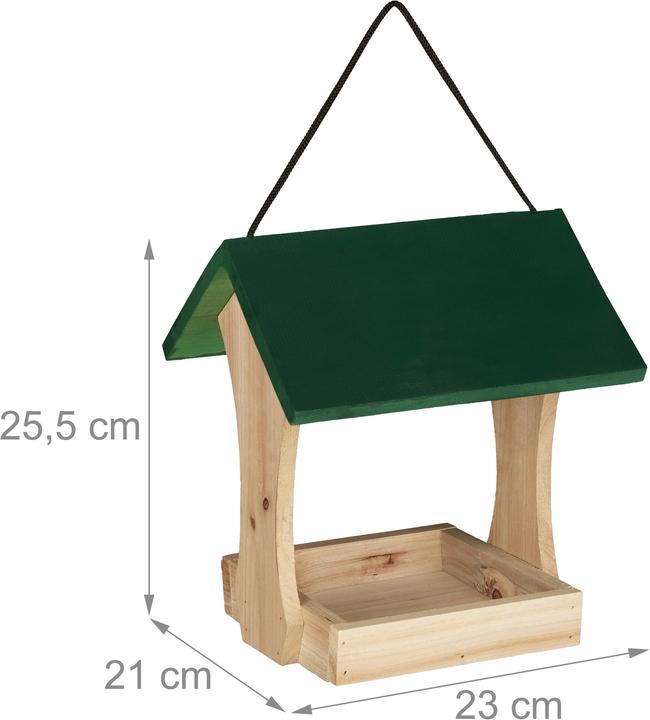 Produktbild Relaxdays Vogelfutterhaus