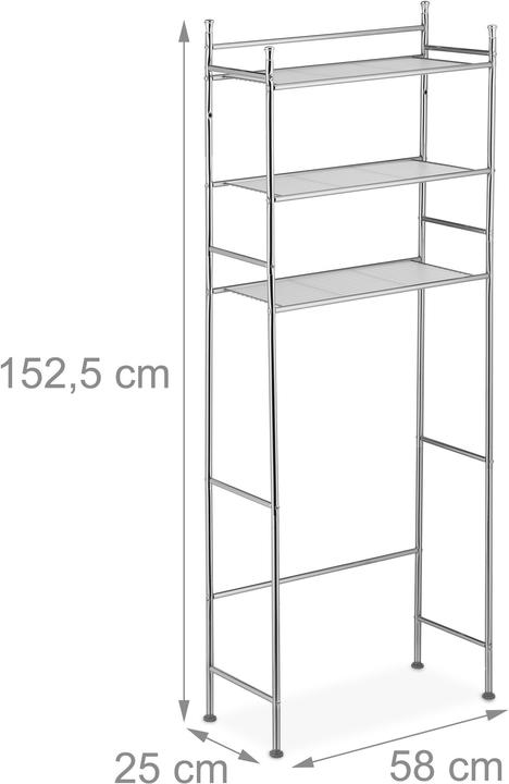 Image du produit Relaxdays Etagère pour machine à laver