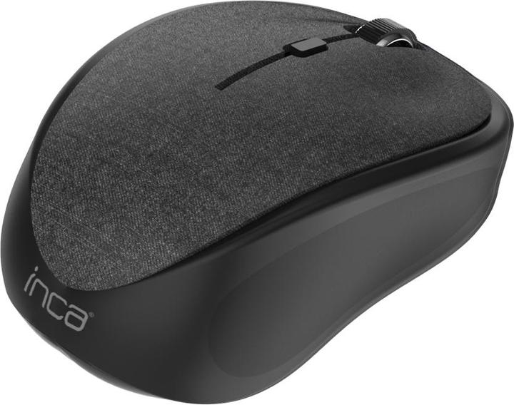 Image du produit Inca Souris IWM-300RG Nano-USB, sans fil, 1600 DPI, tissu, GR retail (Sans fil)