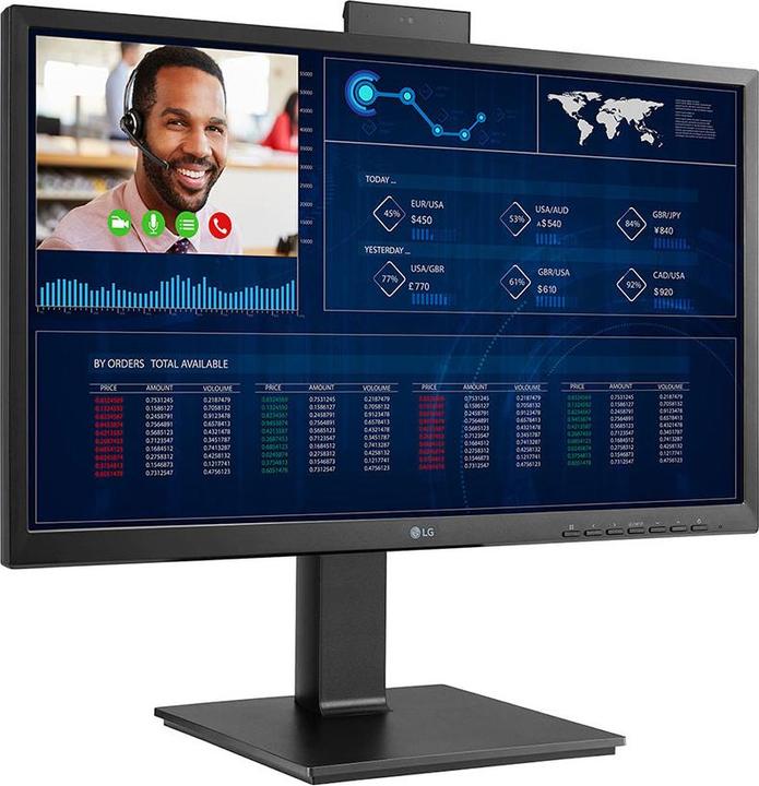 Actual product image LG ThinClient Box AIO 24CQ650N-6N Intel Celeron J4105 60.96cm 24inch 8GB 128GB SSD WLAN & BT5.0 NOOS (Intel Celeron J4105, 8 GB, 128 GB)