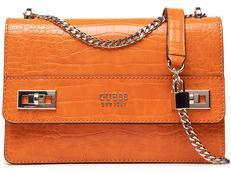 Immagine prodotto Guess Katey, Convertible Xbody Flap, Textile Crossbody Bag, Orange, HWCG78