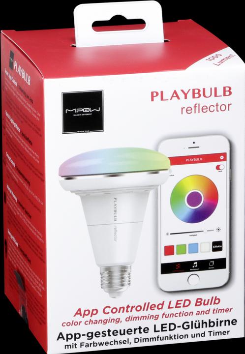 Actual product image MiPow Playbulb (E27, 15 W, 900 lm, 1 x, A)