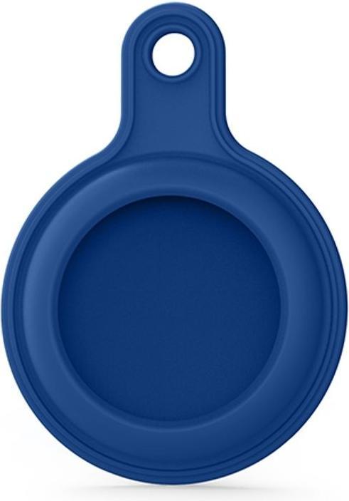 Produktbild König Design Schlüsselanhänger für Apple AirTag Hülle Case Koffer Anhänger Silikon Blau Neu