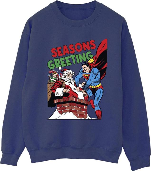 Superman Santa Comic Sweatshirt (M)