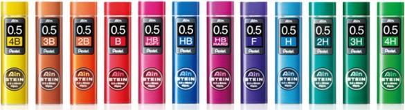 Actual product image Pentel Pencil leads AinStein (Refill, Graphite, 0.30 mm)