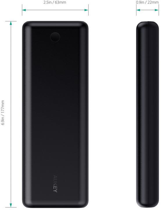 Immagine prodotto Aukey Pb-Xd20 (20100 mAh, 18 W, 74.37 Wh)