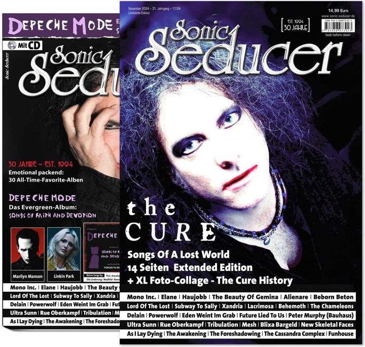 Actual product image Sonic Seducer - The Cure Songs Of A Lost World - Edition 11-2024 (German, 2024)