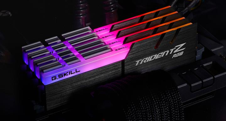 Actual product image G.Skill Trident Z RGB (4 x 8GB, 3600 MHz, DDR4-RAM, DIMM)