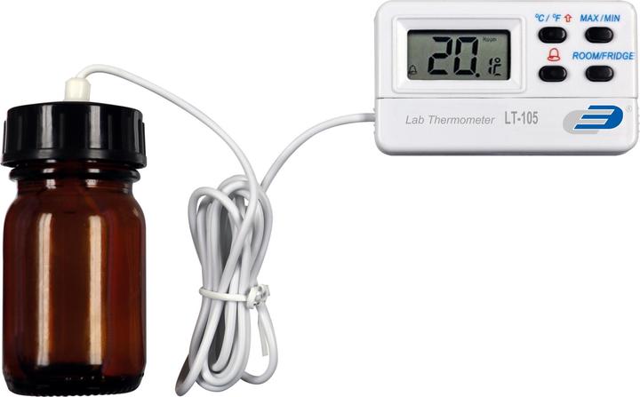 Productafbeelding TFA 31.1049.02.K Professionele digitale thermometer LT-105 Laboratoriumthermometer IJkcertificaat (Thermometer)