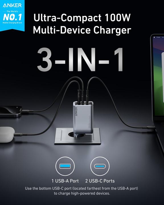 Produktbild Anker Prime Charger (100 W)