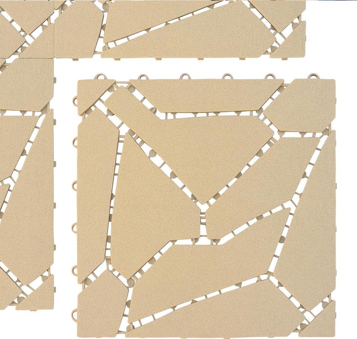 Produktbild UPP Gartenplatten, Naturstein-Optik, 30 x 30 cm, 6er-Set (6 x, 30 x 30 cm)