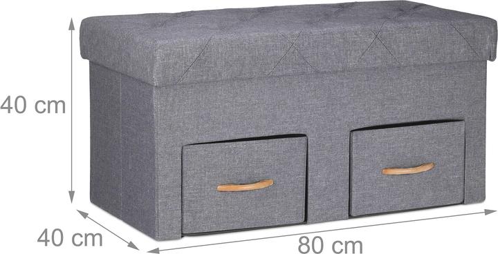 Produktbild Relaxdays Sitzbank (80 cm)