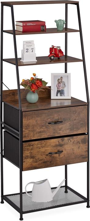 Actual product image Relaxdays Vintage-Regal (60 x 41.5 x 164 cm)