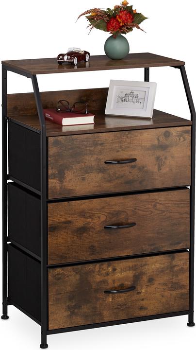 Actual product image Relaxdays Chest of drawers (61 x 42 x 96.5 cm)