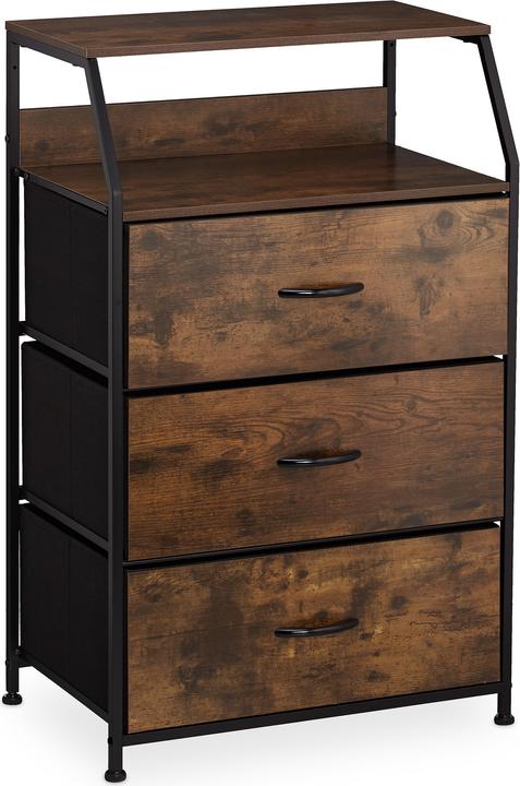 Actual product image Relaxdays Chest of drawers (61 x 42 x 96.5 cm)