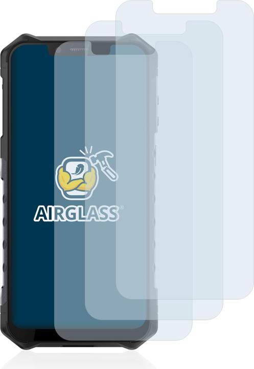 Produktbild BROTECT AirGlass Panzerglasfolie (3 Stück, Ulefone Armor 6)